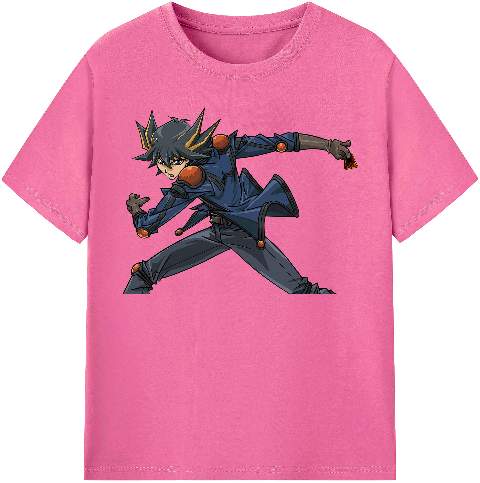 （画像用） 遊☆戯☆王 Yu-Gi-Oh! レディースカジュアルプリントTシャツ（綿100％）